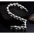 preiswerte Herrenarmbänder-Herrn Ketten- &amp; Glieder-Armbänder - Edelstahl Punk Armbänder Schwarz Für Büro / Geschäftlich / Alltagskleidung