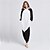 cheap Kigurumi Pajamas-Adults&#039; Kigurumi Pajamas Panda Animal Color Block Onesie Pajamas Polar Fleece Cosplay For Men and Women Halloween Animal Sleepwear Cartoon Festival / Holiday Costumes / Leotard / Onesie