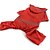 preiswerte Hundekleidung-Hund Regenmantel Welpenkleidung Solide Lässig / Alltäglich Draussen Winter Hundekleidung Welpenkleidung Hunde-Outfits Gelb Rot Blau Kostüm für Mädchen und Jungen Hund Polyester