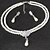 billiga Smyckeset-Dam Halsband Klassisk Vintage Minimalistisk Stil Oäkta pärla örhängen Smycken Beige Till Bröllop Party Födelsedag Kvällsfest Förlovning