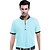 preiswerte Herrengolfkleidung-Herren Weiß Blau Orange Kurzarm POLO Shirt Shirt Herbst Damen-Golfkleidung, Kleidung, Outfits, Kleidung