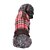 olcso legjobb karácsonyi ajándékok-Cica Kutya Kabátok Pulóverek Karácsony Kutyaruházat Brit Sötétkék Piros Spandex Cotton/Linen Blend Jelmez Háziállatok számára Party