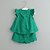 cheap Sets-Toddler Girls&#039; Clothing Set Sleeveless Blushing Pink Green White Solid Colored Ruffle Regular