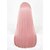 olcso Jelmezparókák-rózsaszín paróka technoblade cosplay szintetikus paróka egyenes egyenes paróka hosszú rózsaszín szintetikus haj faux locs paróka rózsaszín