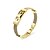 cheap Men&#039;s Bracelets-Men&#039;s Bracelet Bangles Rock Gothic Fashion Stainless Steel Bracelet Jewelry Gold For Party Birthday Party / Evening Gift Evening Party