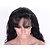 cheap Human Hair Wigs-Human Hair Unprocessed Human Hair Lace Front Wig With Bangs style Brazilian Hair Wavy Natural Black Wig 130% Density with Baby Hair Natural Hairline African American Wig 100% Hand Tied Women&#039;s 24