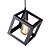 זול אורות אי-1-ראש כלוב מתכת וינטאג &#039;בצל תליון אורות מדינה בסגנון מיני נברשת עבור סורגים מטבח חדר אוכל אור
