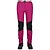 abordables Pantalons et shorts-Femme Pantalons de Randonnée Extérieur Coupe Vent Respirable Résistance à l&#039;usure Automne Hiver Pantalons / Surpantalons Chasse Ski Randonnée Noir Violet Fuchsia XL XXL XXXL