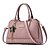 cheap Handbag &amp; Totes-Women&#039;s Bags PU(Polyurethane) Shoulder Bag Ruffles / Zipper Purple / Wine / Clover