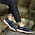 cheap Men&#039;s Athletic Shoes-Men&#039;s Comfort Shoes Cowhide Spring / Fall Athletic Shoes Hiking Shoes Blue / Khaki / Split Joint / EU40