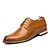 Χαμηλού Κόστους Ανδρικά Oxfords-Ανδρικά Τα επίσημα παπούτσια Φόρεμα Παπούτσια Καλοκαίρι / Φθινόπωρο Πάρτι &amp; Βραδινή Έξοδος Γαμήλια παπούτσια Φο Δέρμα Κρασί / Ανοικτό Καφέ / Μαύρο / Κορδόνια / EU41