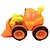 baratos Caminhões de Brinquedos e veículos de construção-Plásticos Material Caminhões &amp; Veículos de Construção Civil Carros de Brinquedo Empilhadeira Unisexo Para Meninos Para Meninas Crianças Brinquedos de carro