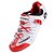 abordables Zapatos de ciclismo-SIDEBIKE Adulto Zapatillas de ciclismo con pedal y cala Calzado para Bicicleta de Carretera Nylón Transpirable Amortización Ciclismo Blanco Negro  / Rojo Hombre Zapatillas Carretera / Zapatos de