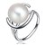 preiswerte Ringe-Damen Bandring Weiß Künstliche Perle / Aleación Kreisförmig Personalisiert / Luxus / Klassisch Weihnachten / Hochzeit / Party Modeschmuck / Geburtstag / Abschluss / Verlobung / Geschenk / Alltag