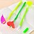 cheap Writing Tools-Gel Pen Pen Single Pen,100% standard food soft silicon Barrel Black Ink Colors For School Supplies Office Supplies Pack of 1