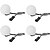 olcso Dísz- és éjszakai világítás-4db LED éjszakai fény AkkumulátorBattery Dekoratív