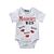 cheap Baby Girls&#039; One-Piece-Baby Girls&#039; Cotton Print Short Sleeve Bodysuit White / Toddler