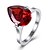 cheap Rings-Women&#039;s Band Ring AAA Cubic Zirconia Gold Silver Red Light Pink Crystal Stainless Steel Zircon Silver Plated Round Geometric Irregular