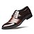 baratos Sapatos Oxford para Homem-Homens Oxfords Sapatos formais Negócio Casamento Social Escritório e Carreira TPU Preto Marron Outono Inverno / EU41