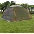 economico Tende, tettoie e gazebo-7 person Cabin Tent Family Tent Outdoor Waterproof Windproof Sunscreen Single Layered Poled Instant Cabin Camping Tent 1500-2000 mm for Camping / Hiking Oxford 365*365*220 cm