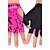 cheap Bike Gloves / Cycling Gloves-BOODUN Winter Bike Gloves / Cycling Gloves Mountain Bike MTB Breathable Anti-Slip Sweat-wicking Protective Half Finger Sports Gloves Lycra Green Rose for Adults&#039; Fitness Gym Workout