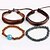 cheap Men&#039;s Bracelets-Men&#039;s Bead Bracelet Wrap Bracelet Leather Bracelet woven Personalized Vintage Wooden Bracelet Jewelry Brown For Daily Casual Street Club