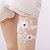 cheap Wedding Garters-Elastic Leg Warmers / Party / Wedding Wedding Garter With Rhinestone / Appliques Garters