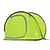 זול אוהלים וסככות-HUILINGYANG 2 אנשים אוהלים לטיפוס הרים חיצוני עמיד למים עמיד מתקפל שכבה בודדה אוטומטי Dome קמפינג אוהל 2000-3000 mm ל צעידה קמפינג פיברגלס אוקספורד 245*145*100 cm