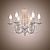 preiswerte Kerzenlicht-Design-6-Licht 53 cm Candle-Art Kronleuchter Metall Lackierte Oberflächen Traditionell-Klassisch 110-120V 220-240V