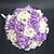 cheap Wedding Flowers-Wedding Flowers Bouquets Wedding Polyester 9.84&quot;(Approx.25cm)