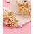 olcso Esküvői Fejdísz-Gyöngyutánzat / Strassz / Ötvözet Virágok / Hair Clip val vel 1 Esküvő / Különleges alkalom / Születésnap Sisak