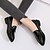 cheap Women&#039;s Slip-Ons &amp; Loafers-Women&#039;s Loafers &amp; Slip-Ons Low Heel Pointed Toe Patent Leather Comfort Spring Black / Yellow / Red