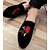 olcso Bebújós cipők férfiaknak-Férfi Papucsok &amp; Balerinacipők Fordított bőr cipő Kényelmes cipők Újdonság Naplopók Kínai Hétköznapi Fordított bőr Fekete Ősz Tavasz