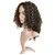 preiswerte Trendige synthetische Perücken-Synthetische Haare Perücken Locken Afro-amerikanische Perücke Kappenlos Natürliche Perücke Lang Braun