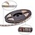 billige LED Strip Lamper-1 Set LED Strip Kit Waterproof 5050 10M(2x5M) 600led with 44-key 1to2 IR Controller