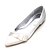 cheap Wedding Shoes-Women&#039;s Wedding Shoes Flat Heel Pointed Toe Bowknot / Satin Flower / Split Joint Satin Comfort / Ballerina Spring / Summer White / Purple / Champagne / Party &amp; Evening / EU42