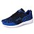 baratos Ténis para Homem-Homens sapatos Materiais Customizados Primavera / Verão / Outono Conforto / Solados com Luzes Tênis Laranja / Cinzento / Azul