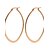 olcso Divat fülbevalók-Női Francia kapcsos fülbevalók - Rozsdamentes acél Alap Fekete / Szürke / Vörös arany Kompatibilitás Esküvő / Parti / Színpad