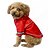 preiswerte Hundekleidung-Hund Weste Hundekleidung Solide Kaffee Rot Blau Terylen Kostüm Für Frühling &amp; Herbst Winter Lässig / Alltäglich Wasserdicht
