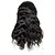 halpa Peruukit ihmisen hiuksista-Aidot hiukset Liimaton puoliverkko Lace Front Peruukki Sivuosa tyyli Brasilialainen Laineita Runsaat laineet Peruukki 250% Hiusten tiheys ja vauvan hiukset Luonnollinen hiusviiva Afro-amerikkalainen