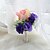 baratos Bouquets de Flores para Noiva-Bouquets de Noiva Alfinetes de Lapela Casamento Organza / Cetim 3.94 polegada