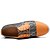 Χαμηλού Κόστους Ανδρικά Oxfords-Ανδρικά Νεωτεριστικά παπούτσια Άνοιξη / Φθινόπωρο Καθημερινό Causal ΕΞΩΤΕΡΙΚΟΥ ΧΩΡΟΥ Γραφείο &amp; Καριέρα Oxfords Μικροΐνα Μαύρο / Κίτρινο / Κόκκινο / Διαφορετικά Υφάσματα / EU40
