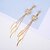 cheap Earrings-Women&#039;s Crystal Tassel Drop Earrings - Imitation Diamond Flower Tassel, Fashion Gold For Daily Casual Evening Party