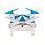 billige Fjernstyrte quadcoptere og multirotorer-RC Drone Cheerson CX-OF 4 Kanaler 6 Akse 2.4G Med HD-kamera 0.3MP 30 Fjernstyrt quadkopter FPV / LED Lys / En Tast For Retur Fjernstyrt Quadkopter / Fjernkontroll / USB-kabel