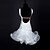 cheap Latin Dancewear-Latin Dance Dresses Women&#039;s Performance Spandex / Pearl / Organza Crystals / Rhinestones Sleeveless High Dress