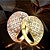 Недорогие Модные кольца-Кольцо Розовое золото Золотой Позолоченное розовым золотом Дамы Мода / Жен.
