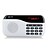 abordables Radios et horloges-X5 FM Radio portable Fonction réveille Carte SD World Receiver Noir / Rouge / Bleu