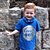 cheap Sets-Toddler Boys&#039; Print Short Sleeve Regular Regular Cotton Clothing Set Blue