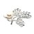 cheap Pins and Brooches-Women&#039;s Girls&#039; Brooches Roses Flower Brooch Jewelry Silver For Wedding Party Gift Daily Evening Party