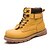 cheap Men&#039;s Boots-Men&#039;s Comfort Shoes Oxford / Leather / PU(Polyurethane) Spring / Fall British Boots Mid-Calf Boots Yellow / Dark Brown / Light Brown / Lace-up / Snow Boots / Fashion Boots / Combat Boots